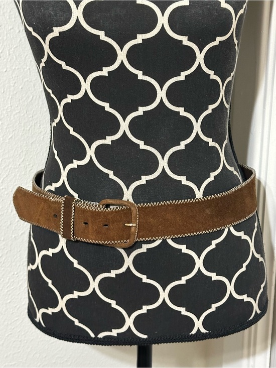 The Campus Accessories - The Campus Suede Leather Size 34 Women’s Belt